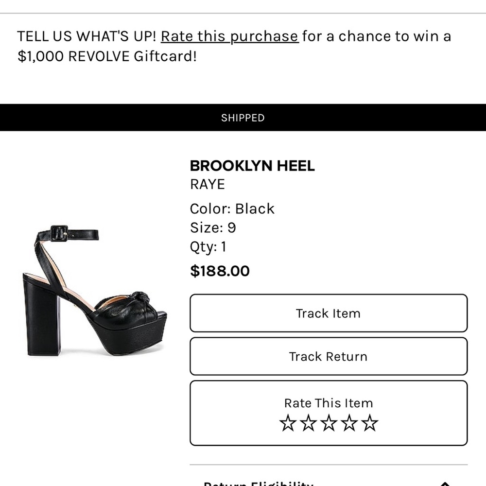 Raye Brooklyn heels